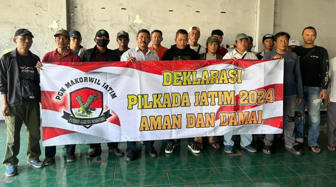 Deklarasi Pilkada Damai di Surabaya Jawa Timur