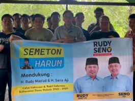 Semeton Harum Kaltim Nyatakan Dukungan bagi Rudy Masud-Seno Aji sebagai Calon Gubernur Kaltim